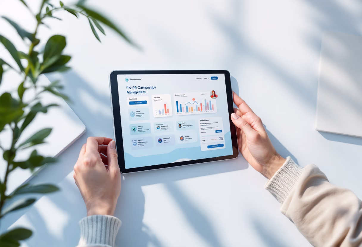 image of digital pr campaign